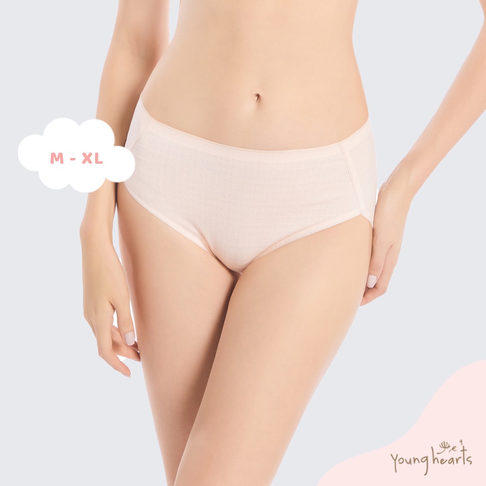Young Hearts Cotton Fancy Cotton Hipster Seamless Panties Y27000760