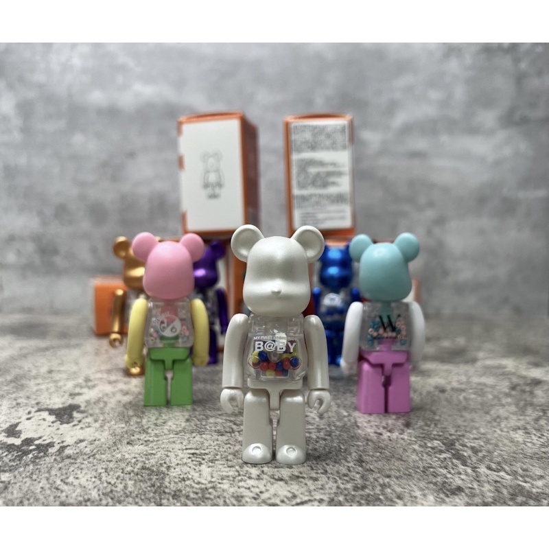 Bearbrick 100% Kubrick Bear Starry Sky Millennium Swing Buzz Lightyear ...