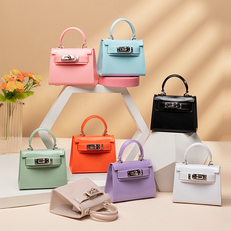 Mini Bag Kelly women handbags Girls Small Jelly
