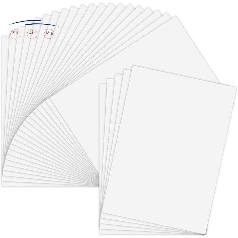 25 Sheets Printable Vinyl Sticker Paper Self Adhesive Waterproof Matte
