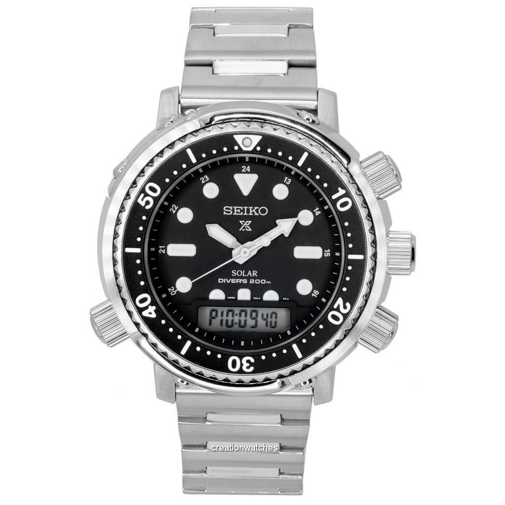 Seiko Prospex Arnie Hybrid Divers 40th Anniversary Solar Divers Snj033 Snj033p1 Snj033p 200m