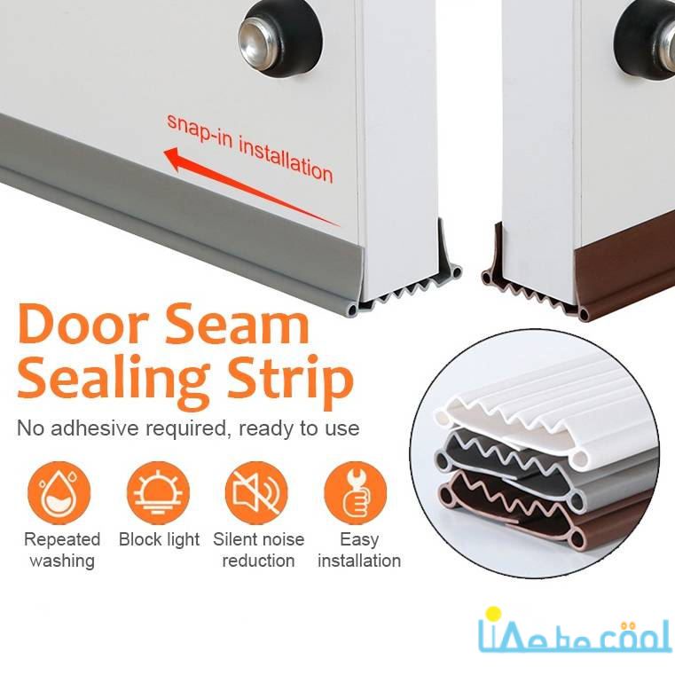 96cm Flexible Door Bottom Gap Seal Strip Blocks Insects, Bugs, Dust