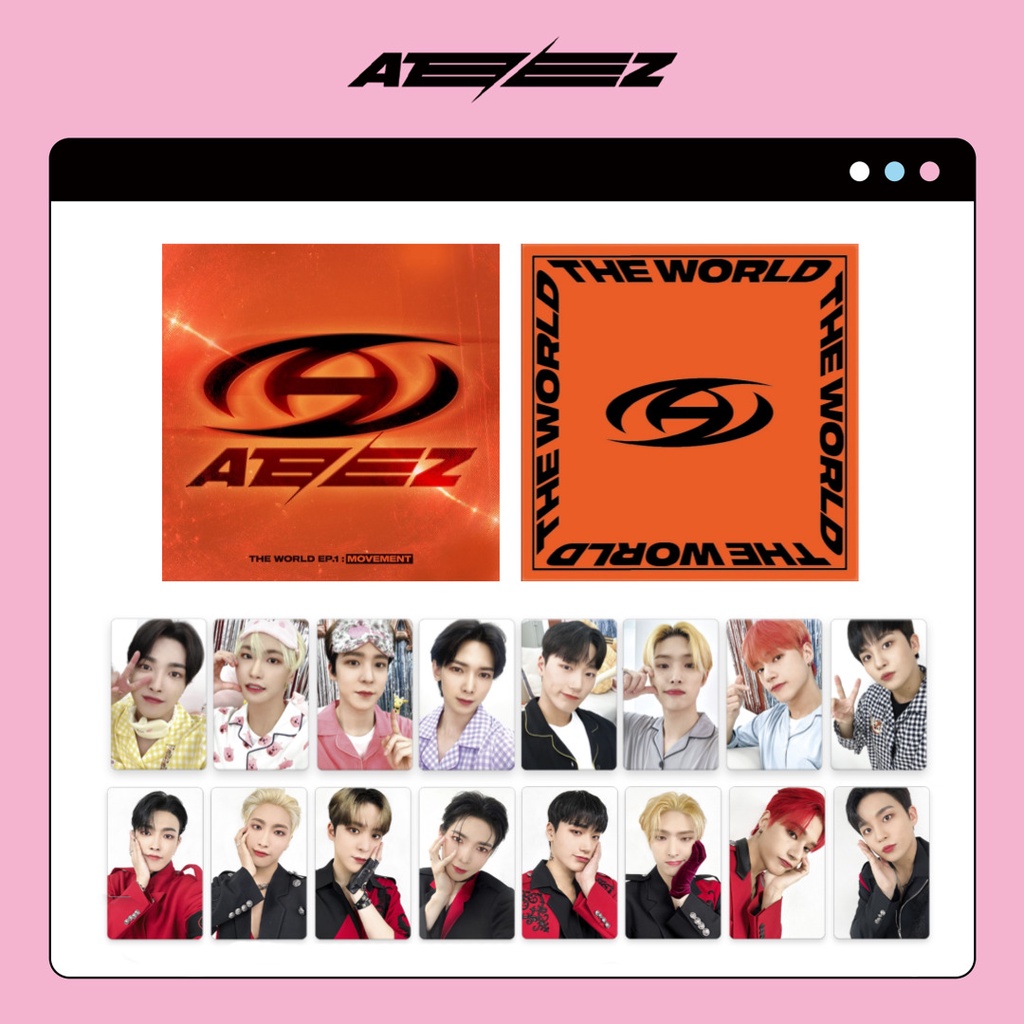 ATEEZ] Limited PC / BEATROAD 8th MINI Album THE WORLD EP.1