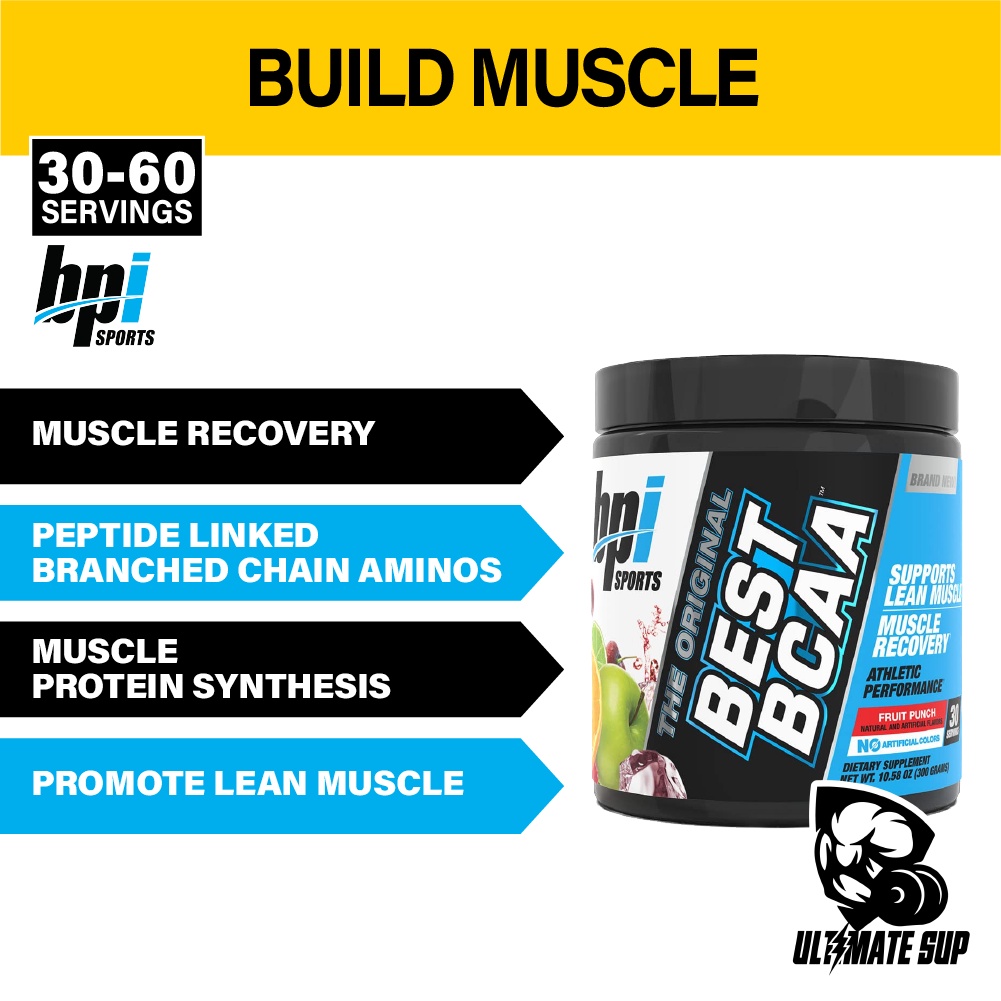 BPI Sports, Best BCAA support Muscle Recovery, Building Blocks of