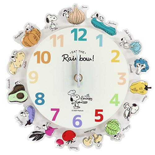 Wall clock Snoopy [Wall Clock] Acrylic Wall Wall Clock/Vegetable ...