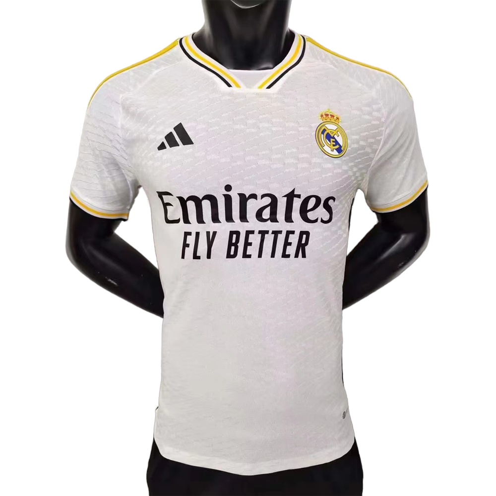 2023-24 Season Real Madrid Player Version Home Jersey Benzema Modric ...