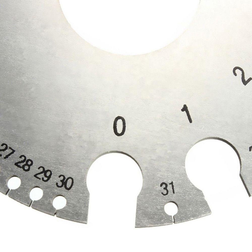 TMZ14968 Thickness Ruler Gauge Thickness Measuring Gauge Stainless ...