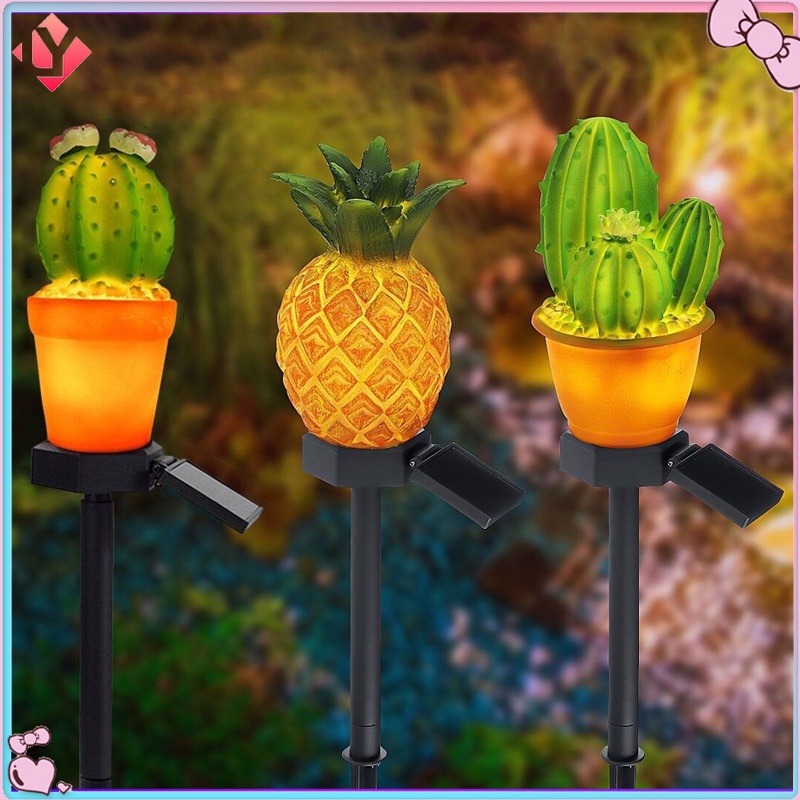Solar LED Garden Light Outdoor Waterproof Auto ON/OFF Simulation ...