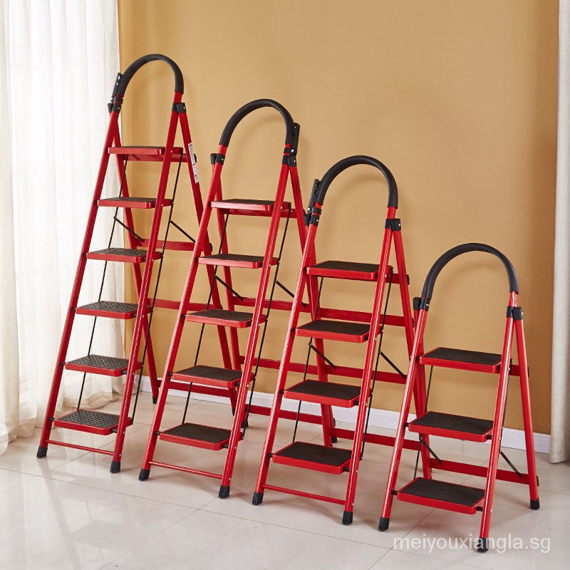 【In stock】Heavy A-frame platform ladder (150kg load) Ladder Ladders ...