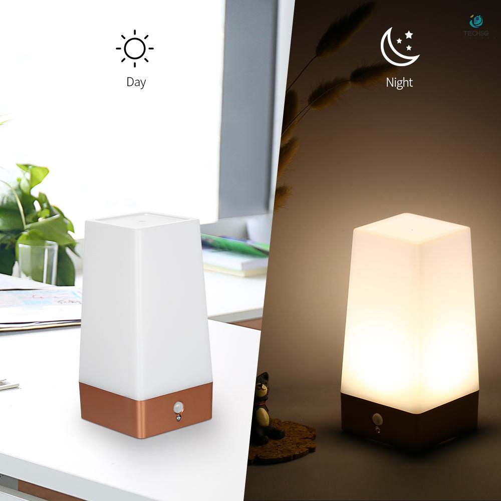 Desktop PIR Motion Sensor LED Night Light Portable Battery Operated