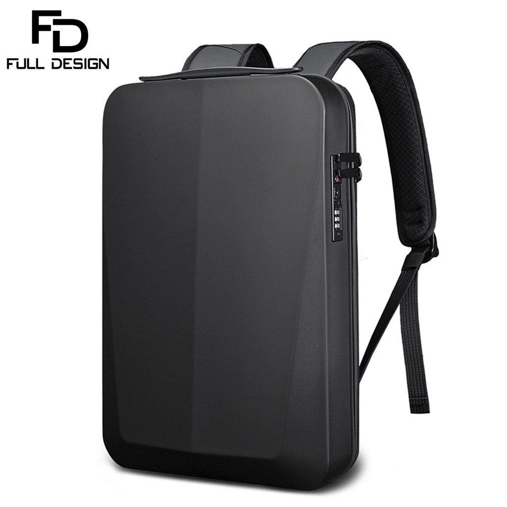FULL DESIGN Anti-Theft Waterproof Backpack For Men Daily Work Business ...