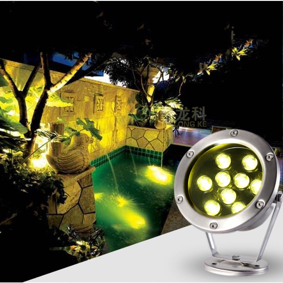 Led Underwater 12W 15W 18W 24W Light Pond Submersible IP68 Night Lamp ...
