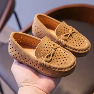 Childrens on sale leather moccasins