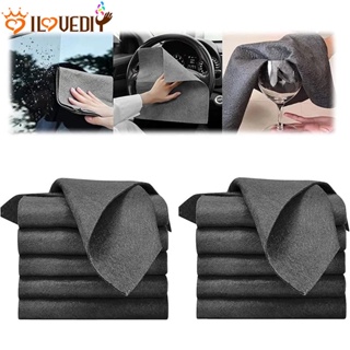Magic Glass Cloth Wiping Rags Thicken Windows Mirror Cleaning Cloth Home  Car Glasses Washing Cleaning Towel Efficient Clean Wipe
