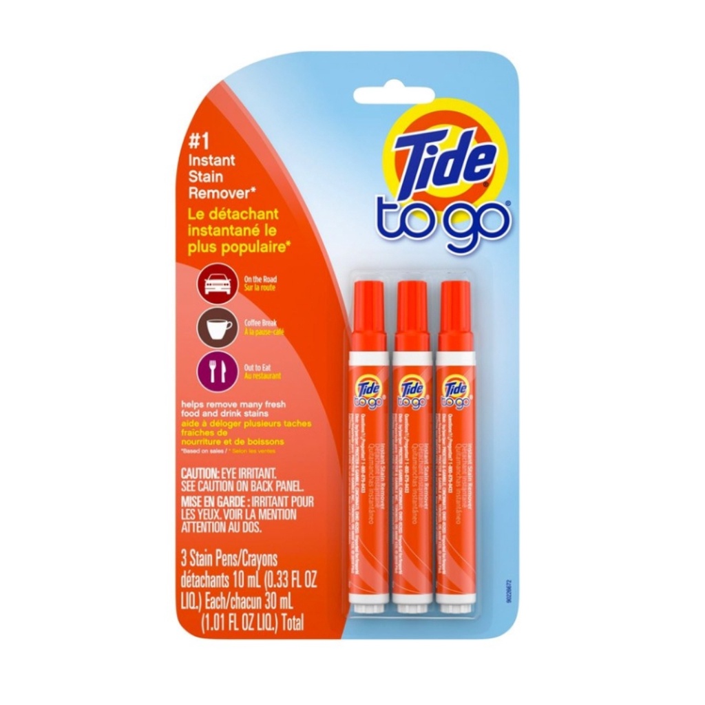 Tide To Go Instant Stain Remover Pens Instant Spot Remover for Clothes