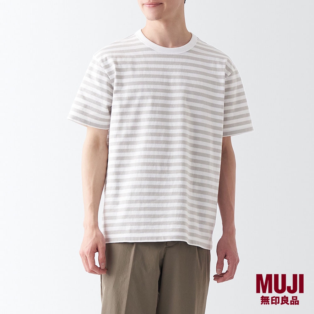 MUJI Mens Heavy Weight Jersey TShirt Shopee Singapore