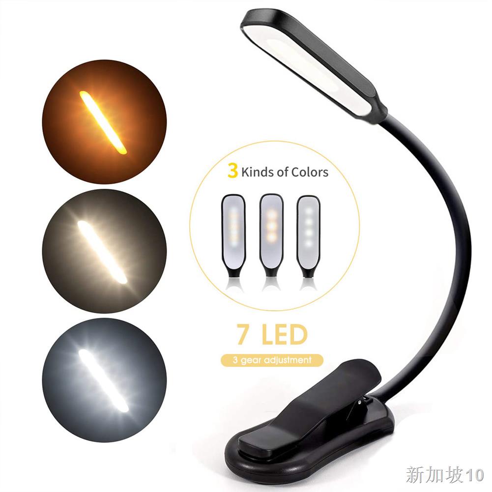 Dioche Mini-leeslamp, clipdoplamp, LED-clip-on brillamplicht voor veiligheidsbril Campingleesbrillamp Onderhoud van visgerei (1 paar