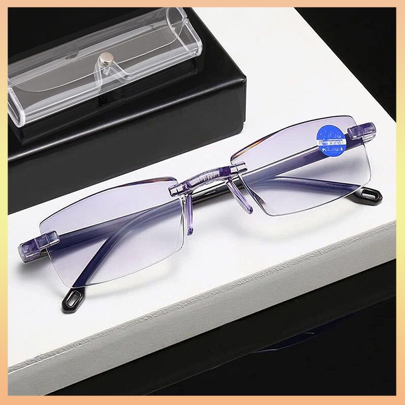 New Diamondcut Bifocal Progressive And Antiblue Eyewear Ultralight