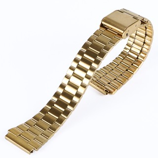 Gold stainless hot sale steel watch