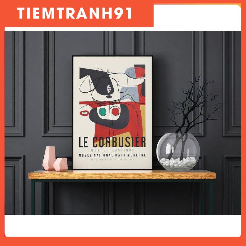 Original Poster Le Corbusier - Musée National D'Art Moderne, 1954 - Mourlot