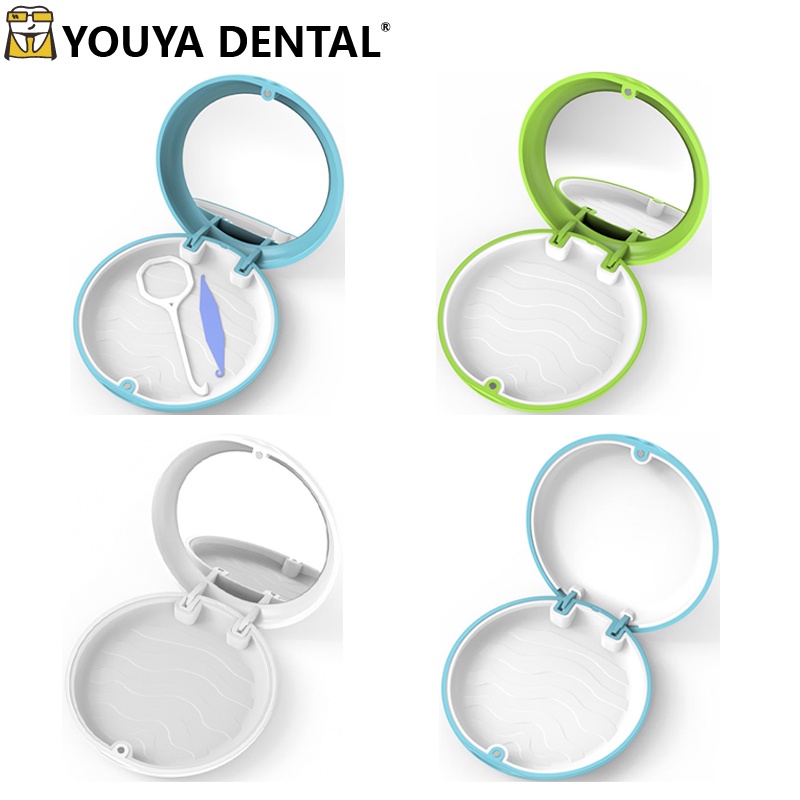 Storage Box Braces box Denture Storage Case Fake Teeth Container Mouth ...