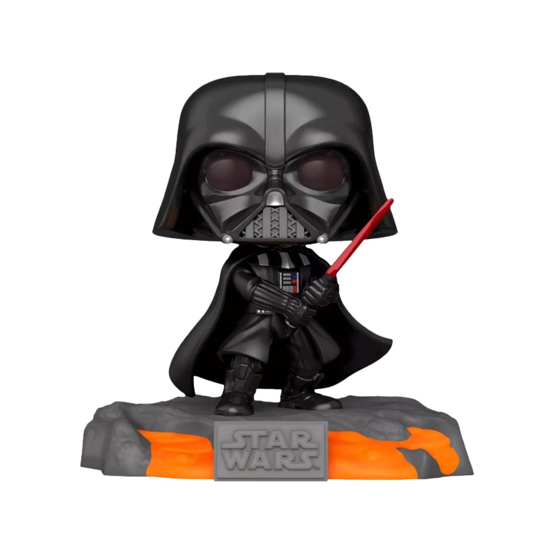 Funko Pop Deluxe Star Wars: Red Saber Series - 523 Darth Vader (Glow ...