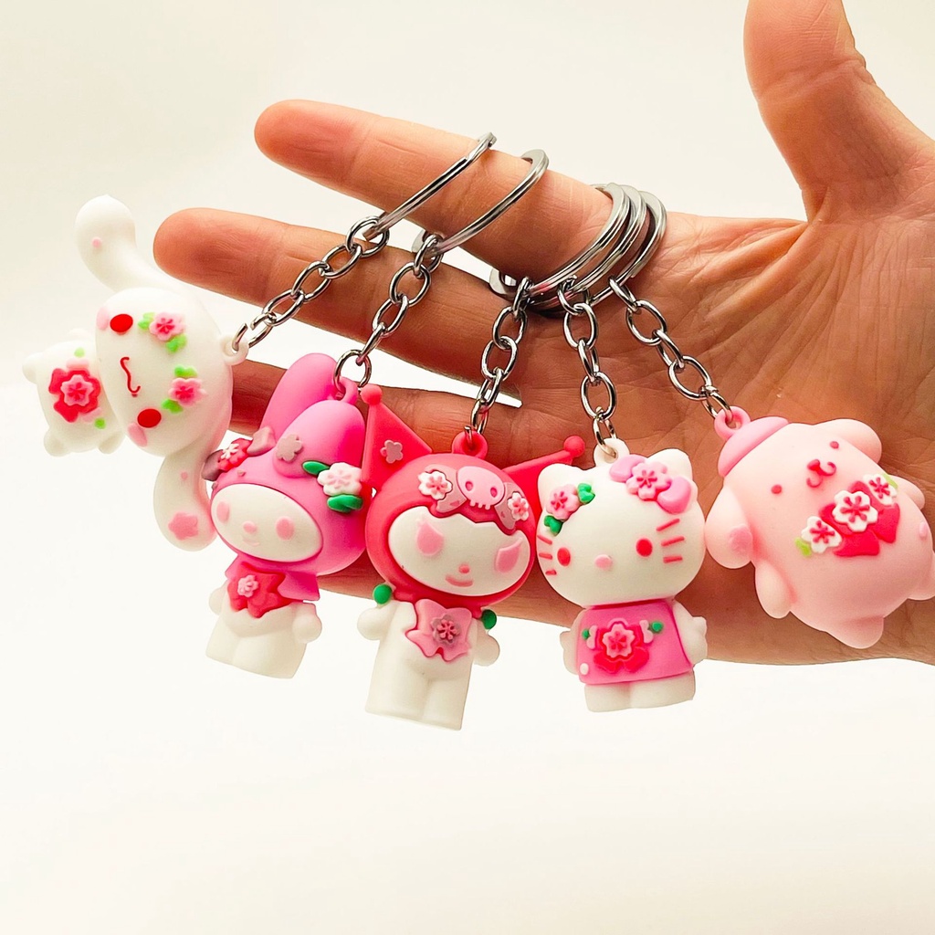 Cartoon Sakura Series Kawaii Kuromi/MY Melody/Hello Kitty/Cinnamoroll ...