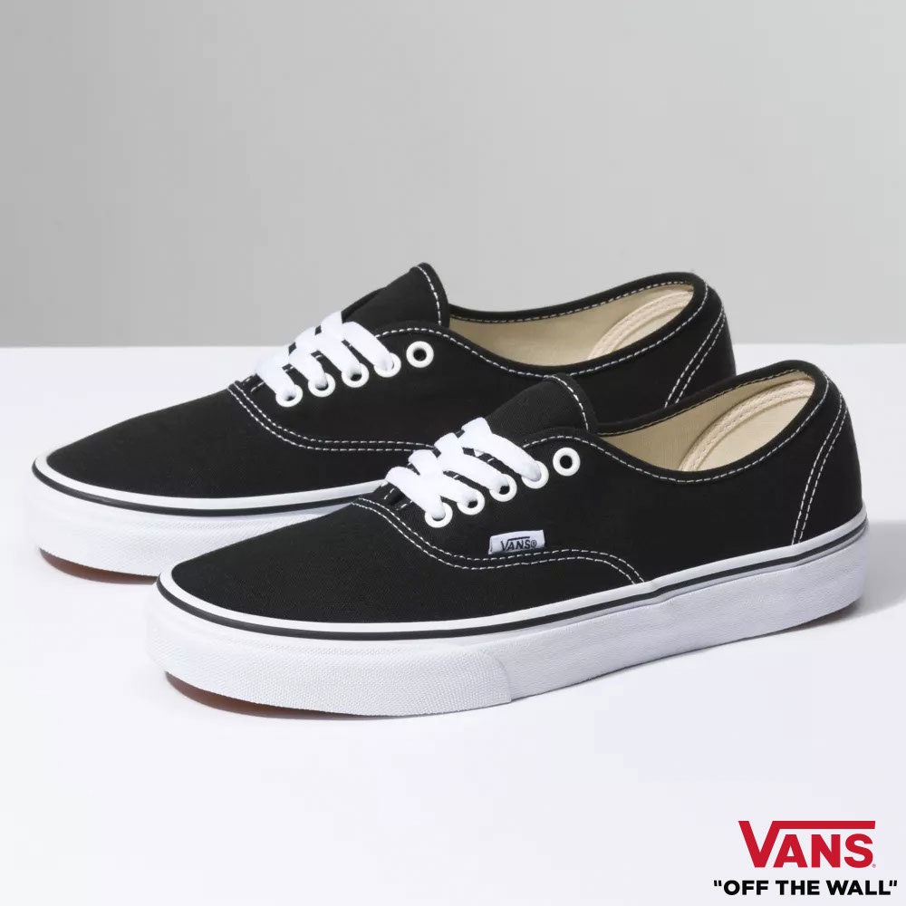 Vans Authentic Unisex Sneakers Men (Unisex US Size) Black VN000EE3BLK1 ...