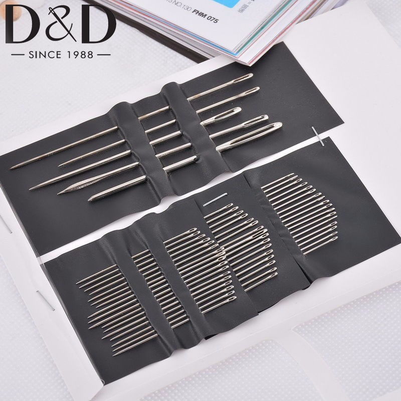 20 PCS Large Eye Sewing Needles Knitting Embroidery Thread Needle