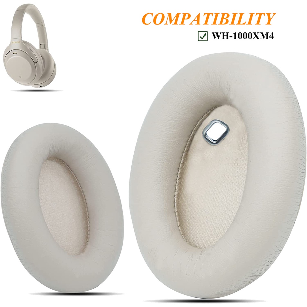 Replacement Earpads for Sony WH1000XM4 (WH1000XM4) Headphones, Ear