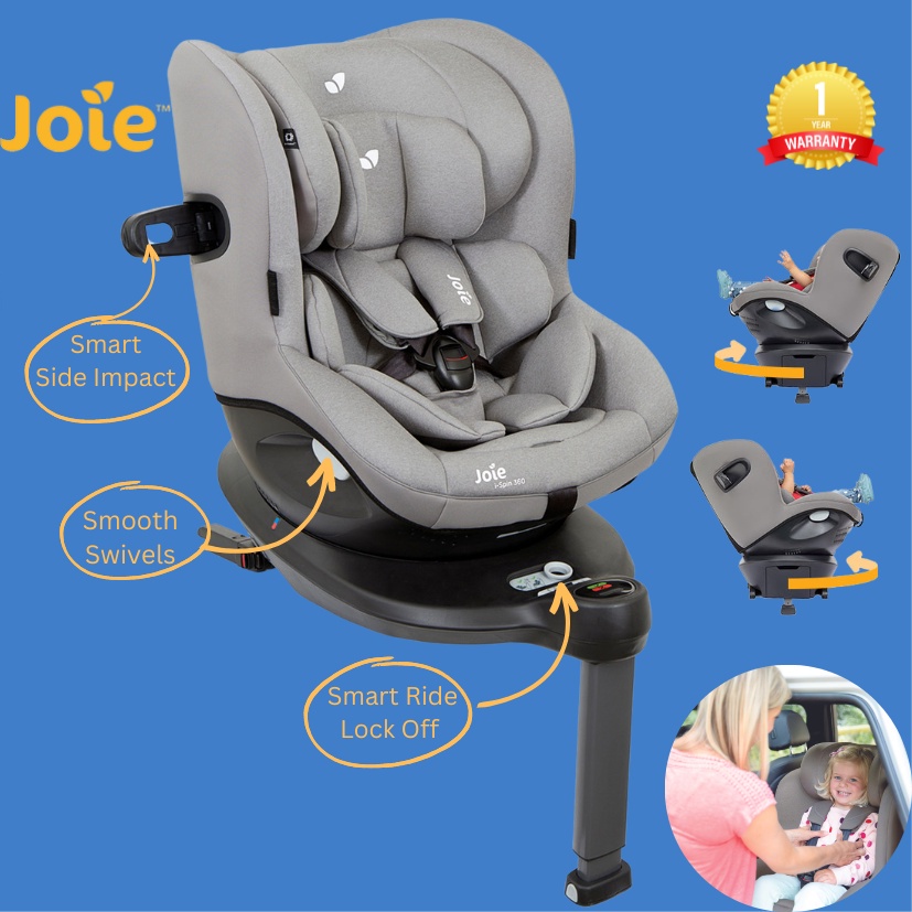 Joie ISpin 360 Car Seat (019 kg)(04yrs) Shopee Singapore