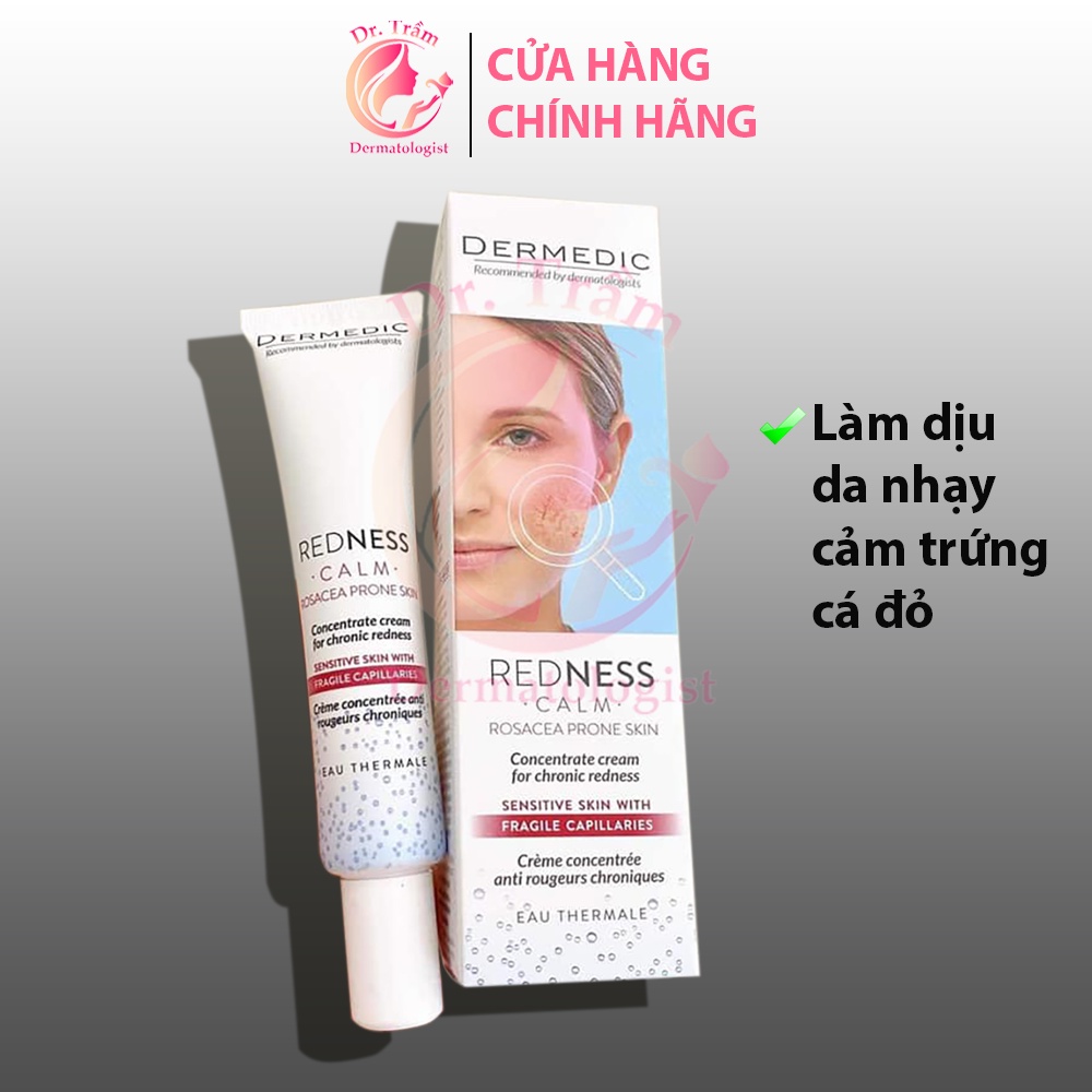 Dermedic Redness calm rosacea prone skin Concentrate cream 40g - cream ...