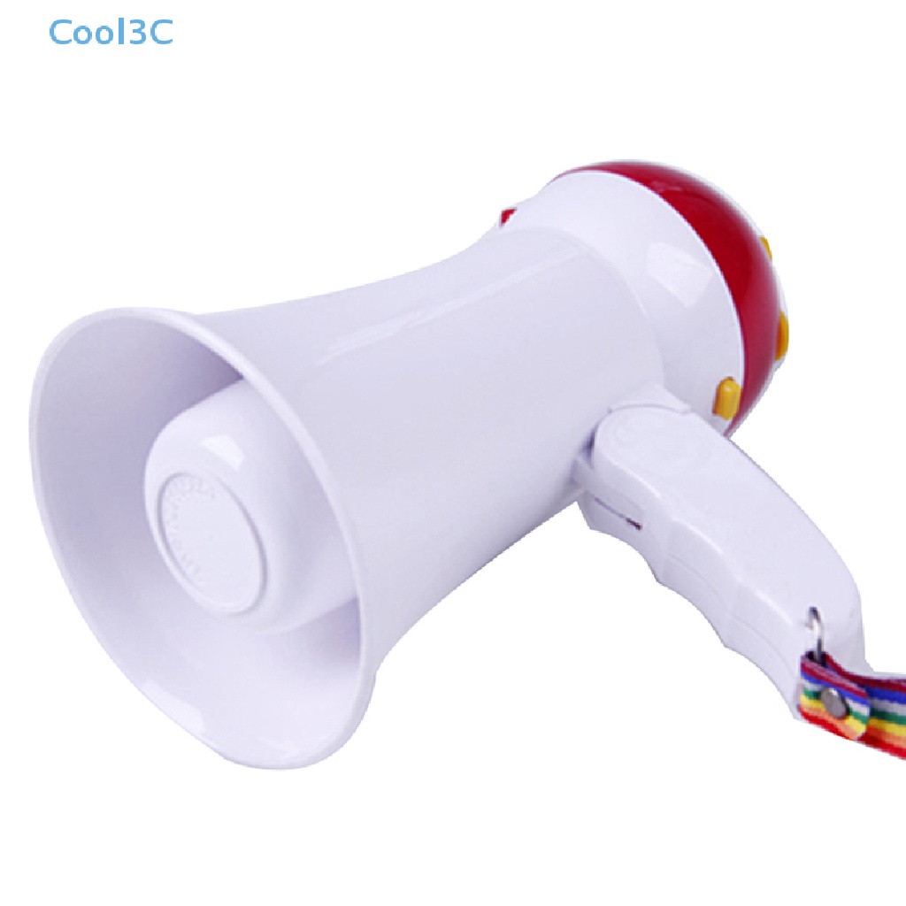 Cool3C 5 Core Mini Portable Compact Foldable Megaphone Bullhorn Loud