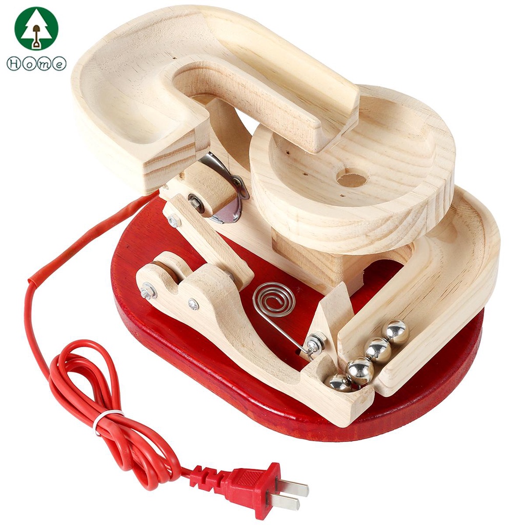 Perpetual Motion Machine Wooden Rolling Ball Perpetual Machine Marble