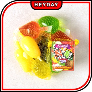 Wholesale Halal fruit juice jelly candy fruit shaped tiktok jelly