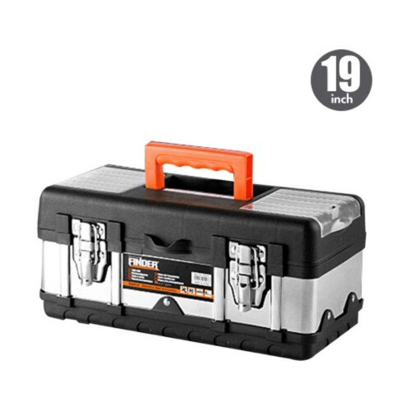 FINDER Stainless Steel Tool Box (19 Inch) | Shopee Singapore