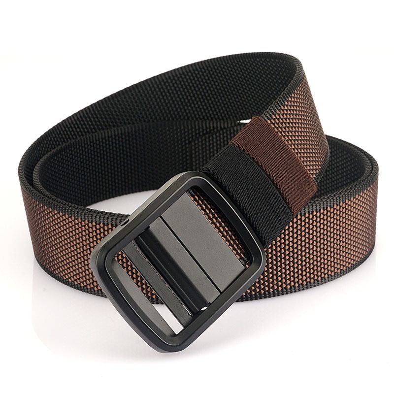 Men Belt Nylon Ratchet Belts with Automatic Buckle Adjustable  Belt