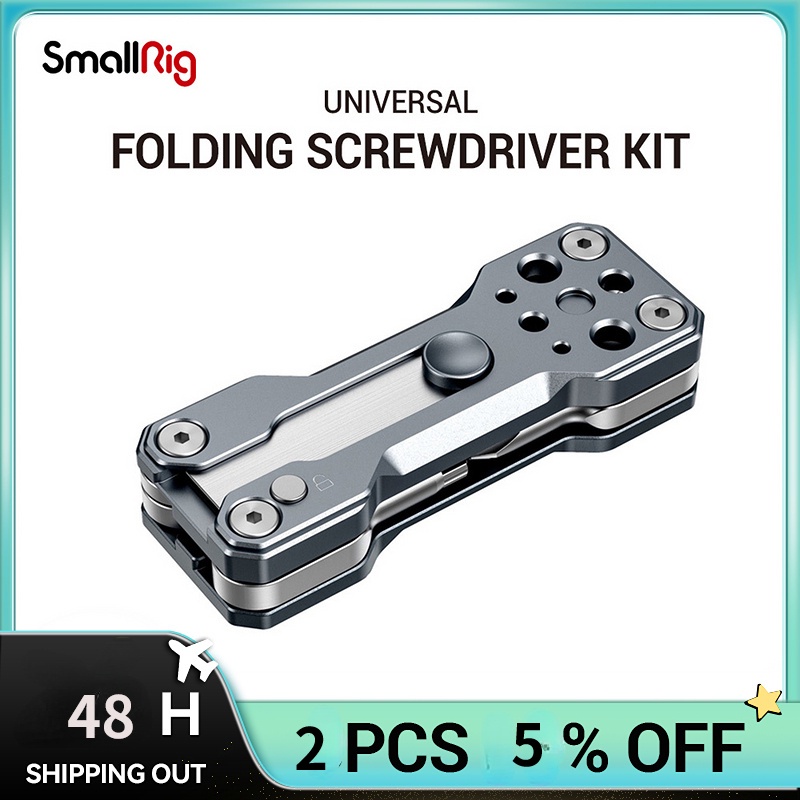 SmallRig Folding Screwdriver Kit Wrench Set Portable Hand Tool Set 4 ...