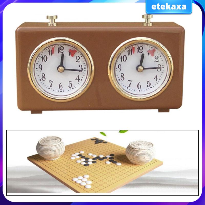[Etekaxa] Professional Retro Analog Chess Clock Mechanical Chess Clock