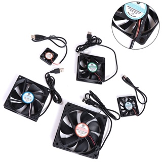 50mm DC 5V USB Mini Portable Cooling Fan PC Desktop Computer Silent Cooler