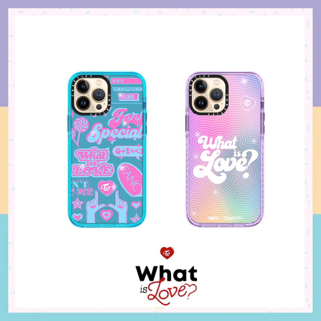 Casetify TWICE What is Love Soft Silicone TPU Case For iPhone 7 8