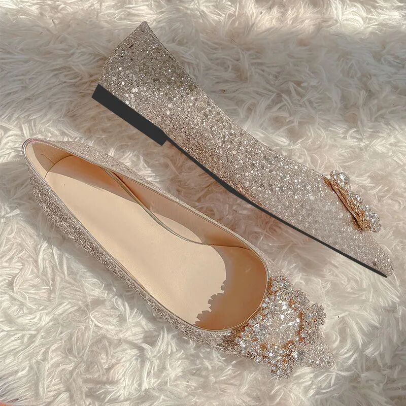 Cheap wedding shoes on sale flats