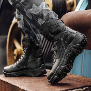 Full leather clearance combat boots