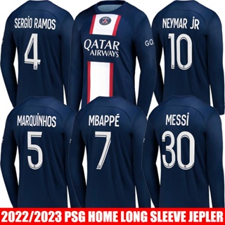 Messi PSG #30 Home Lionel Paris Saint Germain Team Jersey Child Training  Suit with Socks for Size #22-#28 