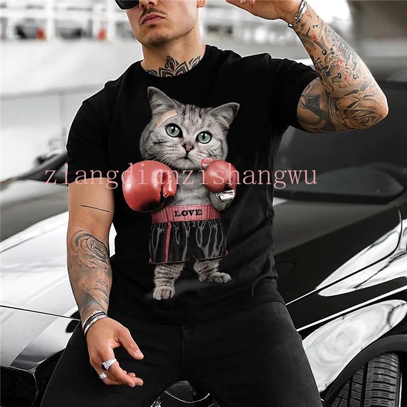 Supreme boxing clearance cat shirt