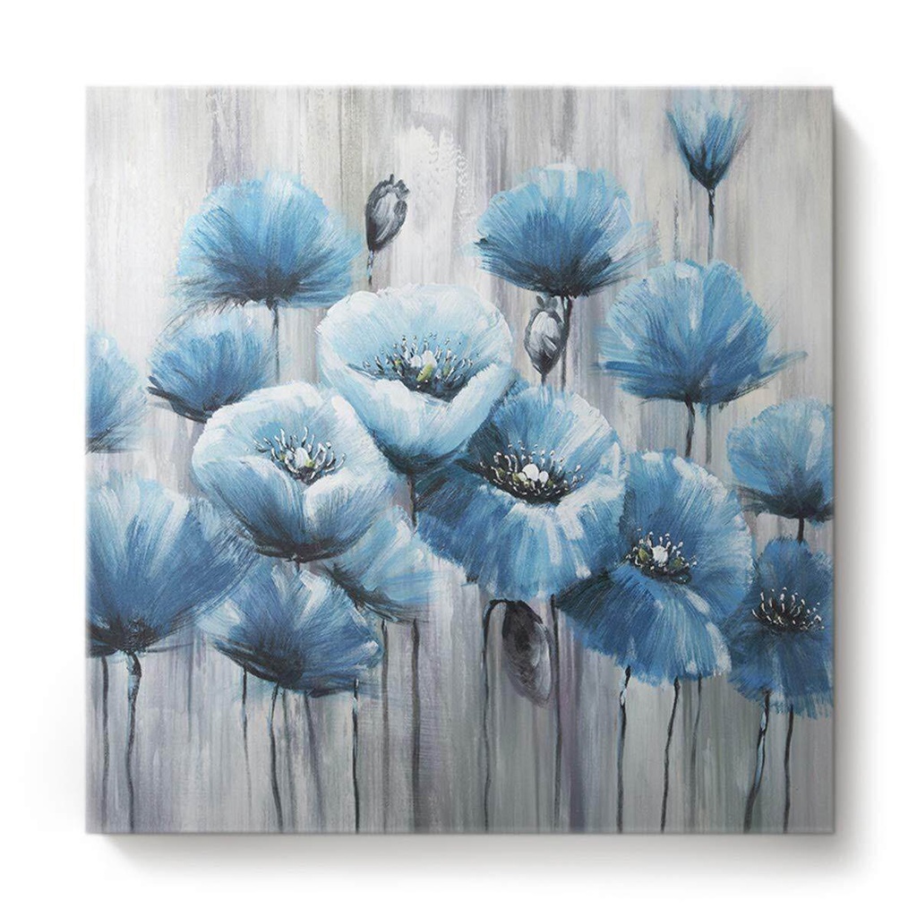 Wall Art Canvas Paintings Artistic Blue