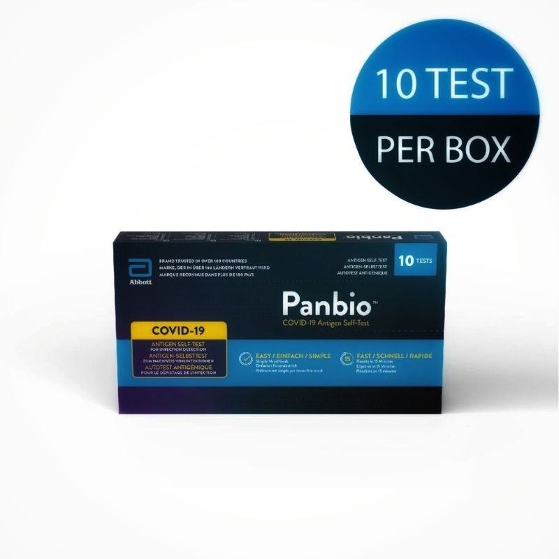Abbott Panbio™ COVID19 Antigen Rapid Self Test (ART) (10 Tests