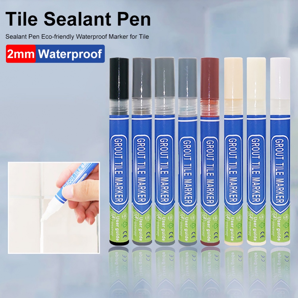 Waterproof Tile Gap Repair Pen Tile Grout Colorant Sealer Pens Grout