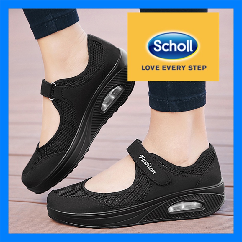 Scholl shoes women Flat shoes woman Korean Scholl women shoes sports shoes men walking Half sneakers slip on shoes Scholl Loafers women Shopee Singapore