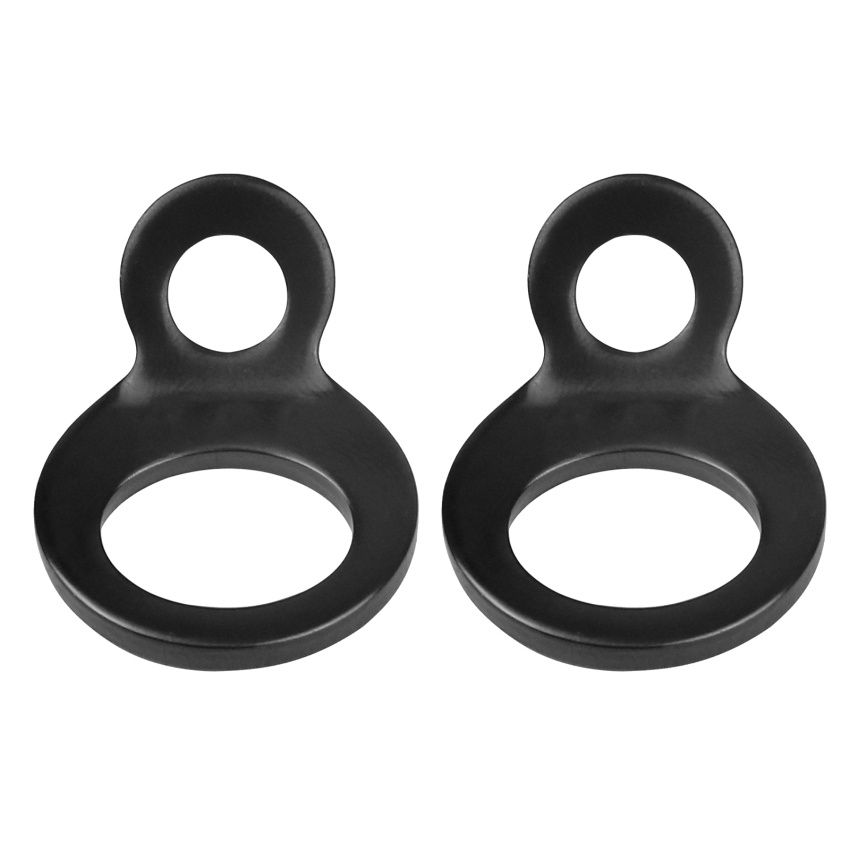 2pcs Tie Down Strap Rings for Motorcycle Dirt Bike ATV UTV Attach Tie